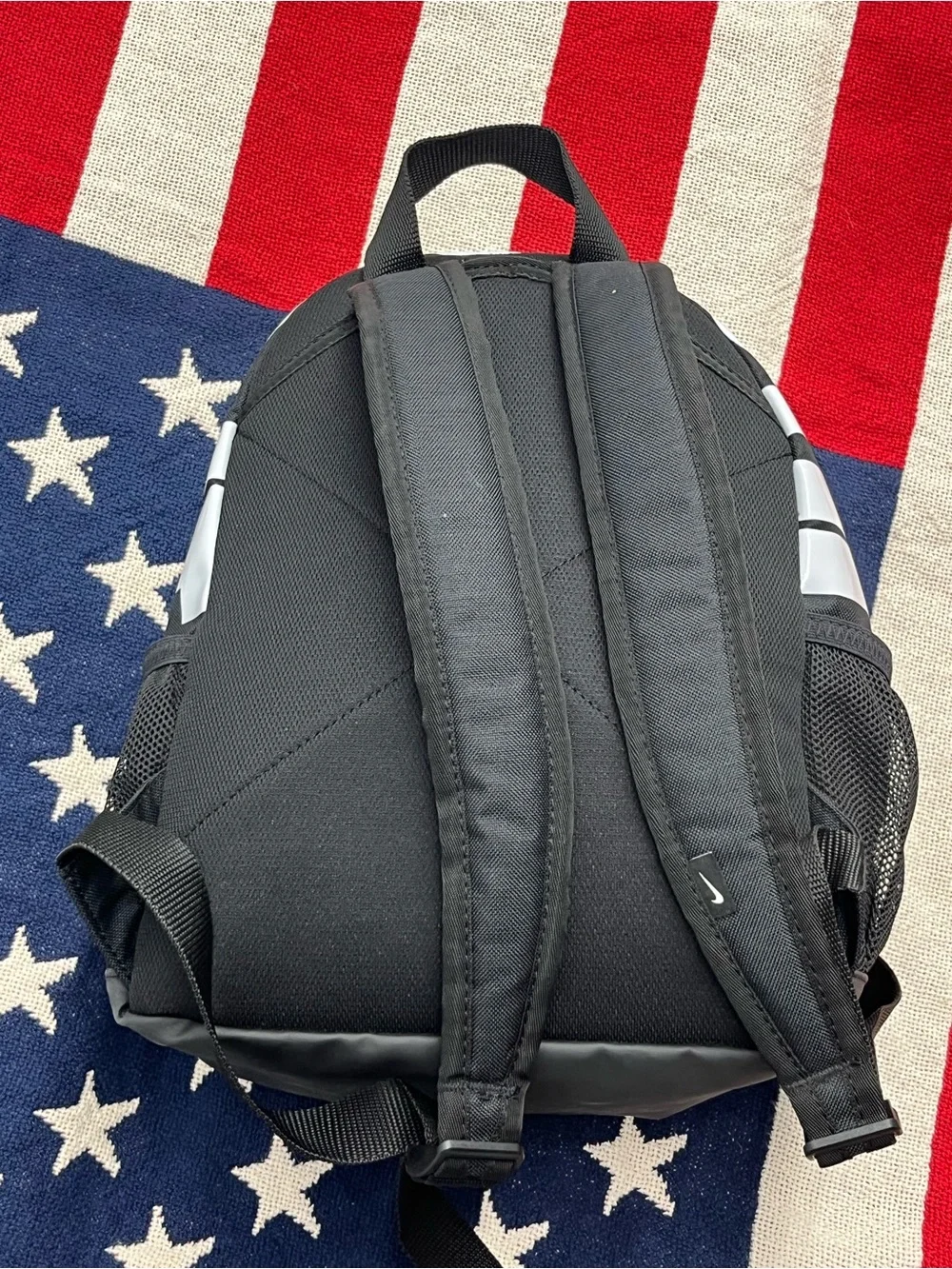 Nike Brasilia Just Do It Black Mini Backpack